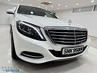 Mercedes Benz S320L R19 LED 2016 White Rear Entertainment
